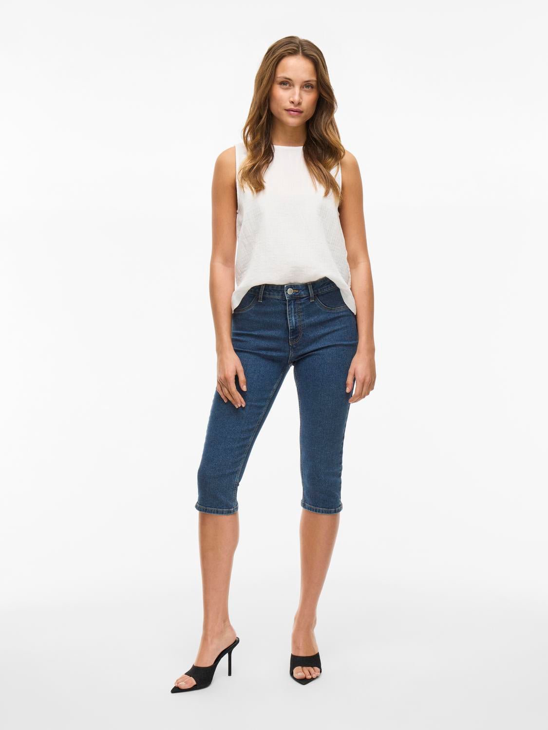 VIJEGGY Jeggings - Medium Blue Denim - VERO MODA & VILA Bergvik